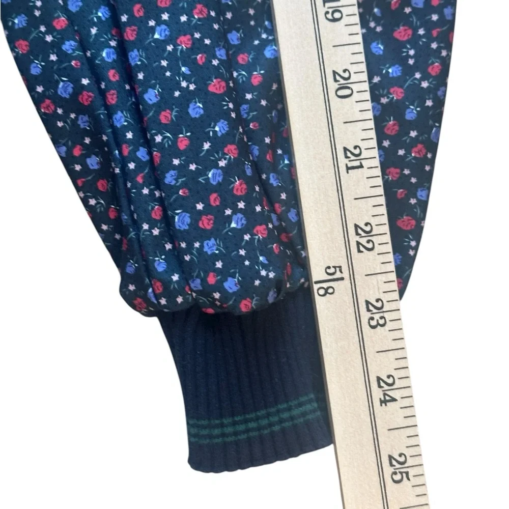 Jack + Avery‎ Floral Blouson Top Women’s Medium - Picture 4 of 6